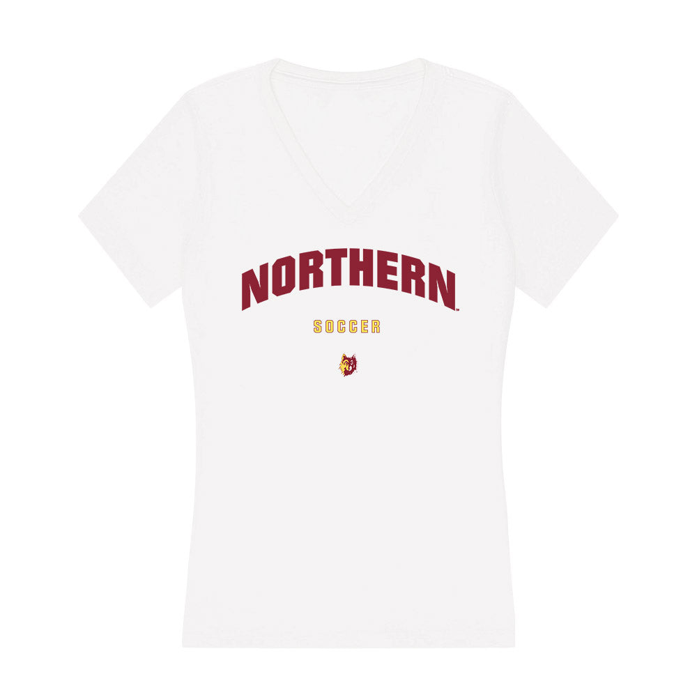 NSU - NCAA Women's Soccer : Savannah Funk - Women's V-Neck T-Shirt-0