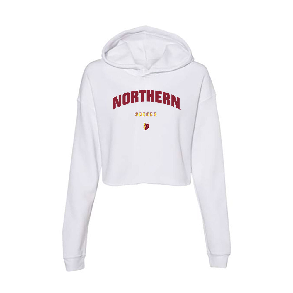 NSU - NCAA Women's Soccer : Savannah Funk - Women's Crop Fleece Hooded Sweatshirt-0