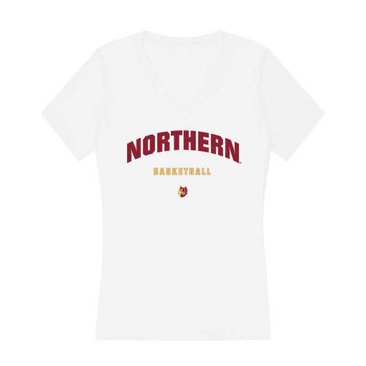 NSU - NCAA Men's Basketball : Brendan Phillips - Women's V-Neck T-Shirt-0