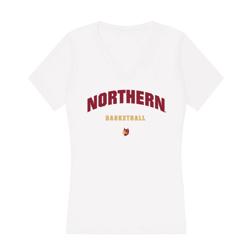 NSU - NCAA Women's Basketball : Reagan Rus - Women's V-Neck T-Shirt-0