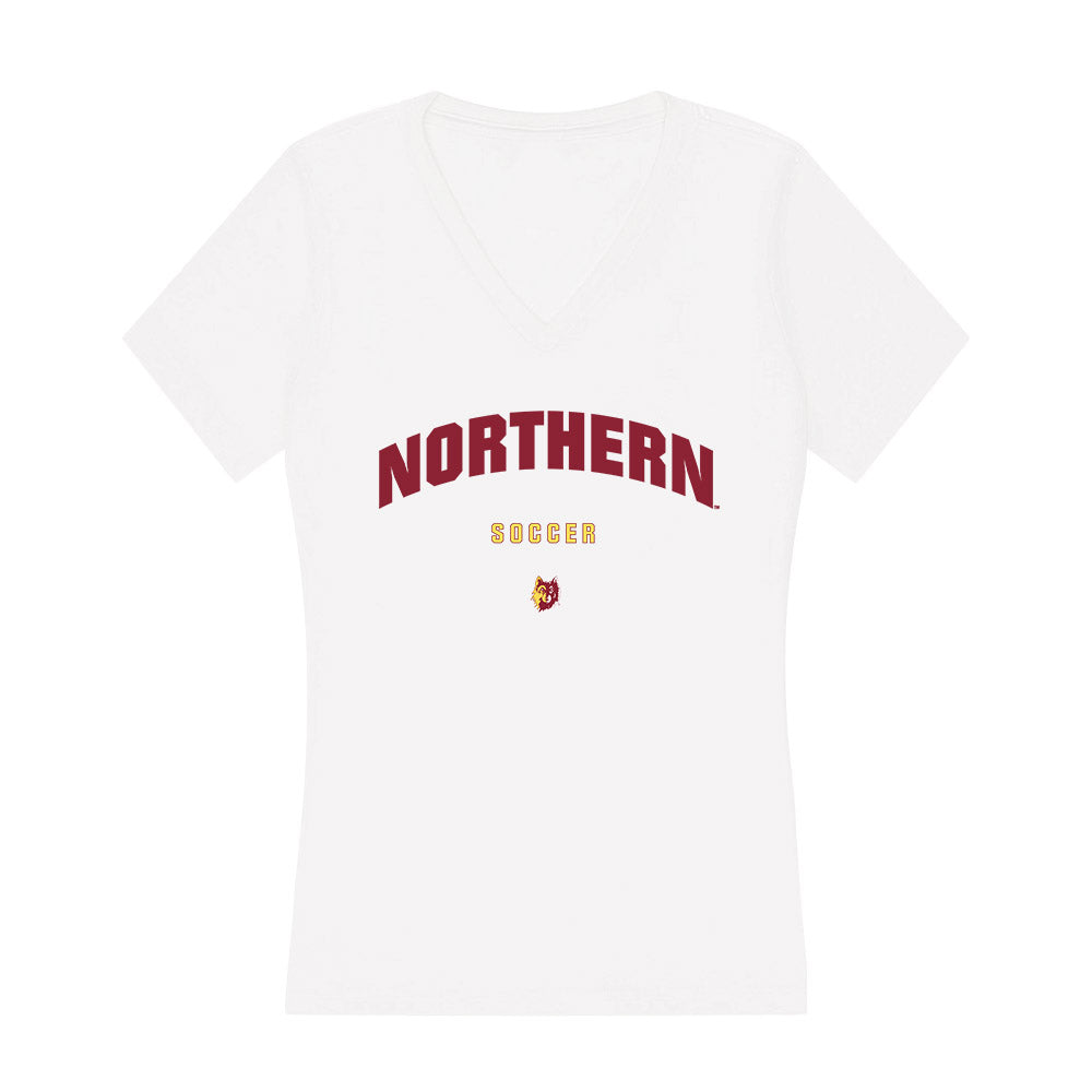 NSU - NCAA Women's Soccer : Kailyn Poppen - Women's V-Neck T-Shirt-0