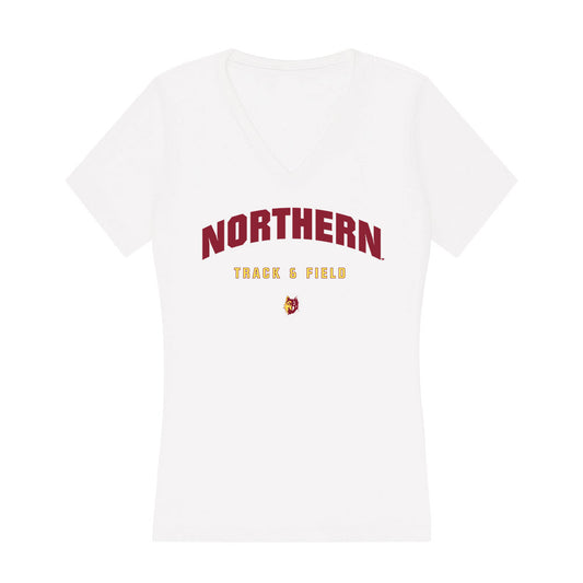 NSU - NCAA Women's Track & Field : Elisabet Jonsdottir - Women's V-Neck T-Shirt-0