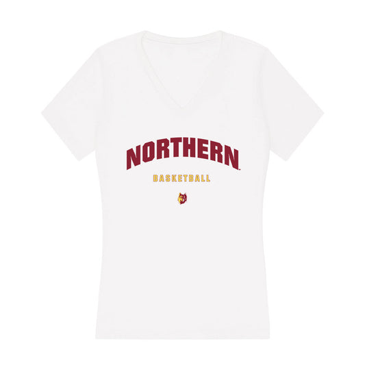 NSU - NCAA Men's Basketball : Marley Baah-Yeboah - Women's V-Neck T-Shirt-0