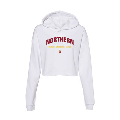 NSU - NCAA Women's Swimming & Diving : Hilary Sonnabend - Women's Crop Fleece Hoodie-0