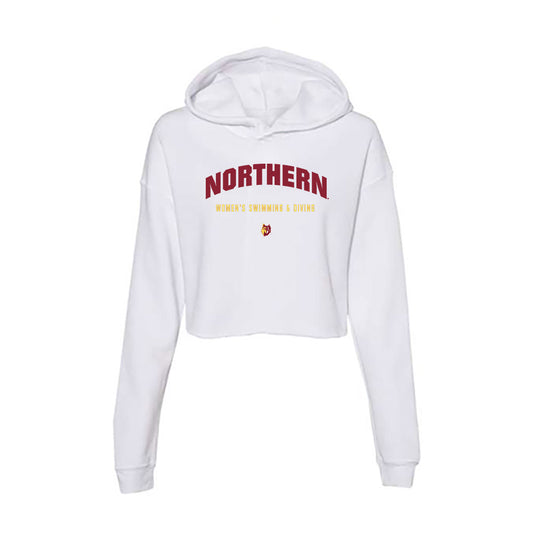 NSU - NCAA Women's Swimming & Diving : Hilary Sonnabend - Women's Crop Fleece Hoodie-0