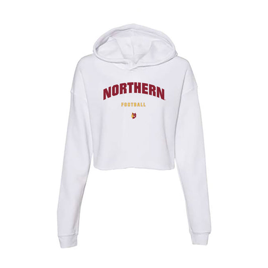 NSU - NCAA Football : Westyn Thorpe - Women's Crop Fleece Hooded Sweatshirt-0