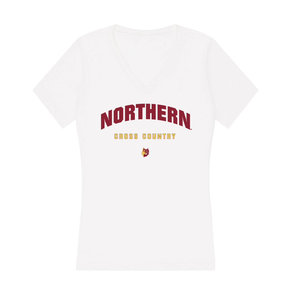NSU - NCAA Women's Cross Country : Breck Ekenberg - Women's V-Neck T-Shirt-0