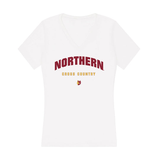 NSU - NCAA Women's Cross Country : Breck Ekenberg - Women's V-Neck T-Shirt-0