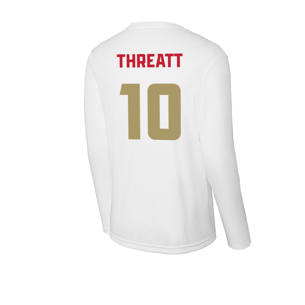 DU - NCAA Men's Basketball : Logan Threatt - Activewear Long Sleeve T-Shirt-1