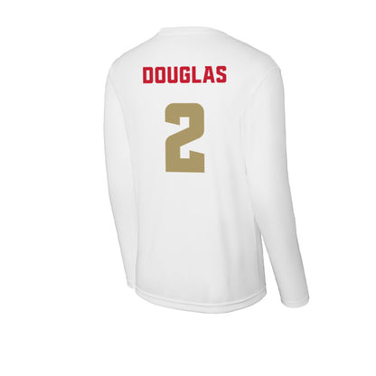 DU - NCAA Men's Lacrosse : Jimmy Douglas - Activewear Long Sleeve T-Shirt-1
