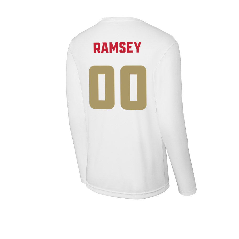 DU - NCAA Men's Lacrosse : Grant Ramsey - Activewear Long Sleeve T-Shirt-1