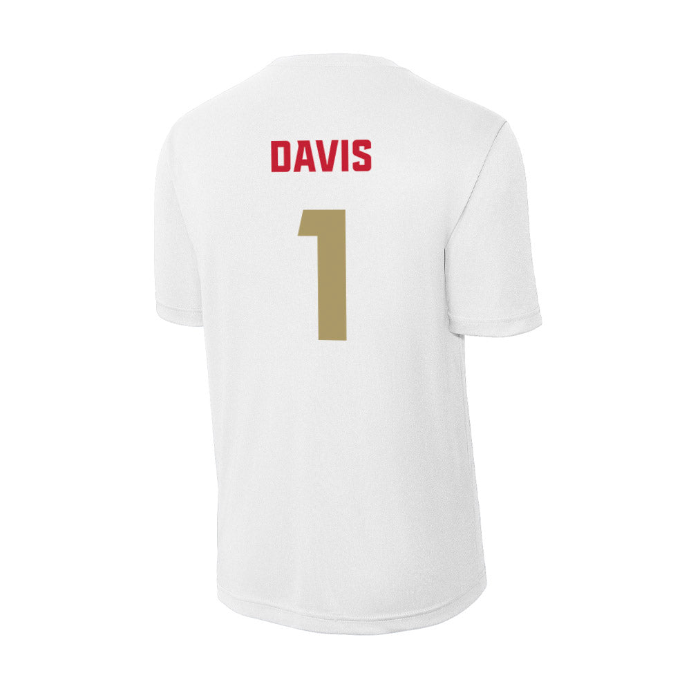 DU - NCAA Men's Lacrosse : Brody Davis - Activewear T-Shirt-1