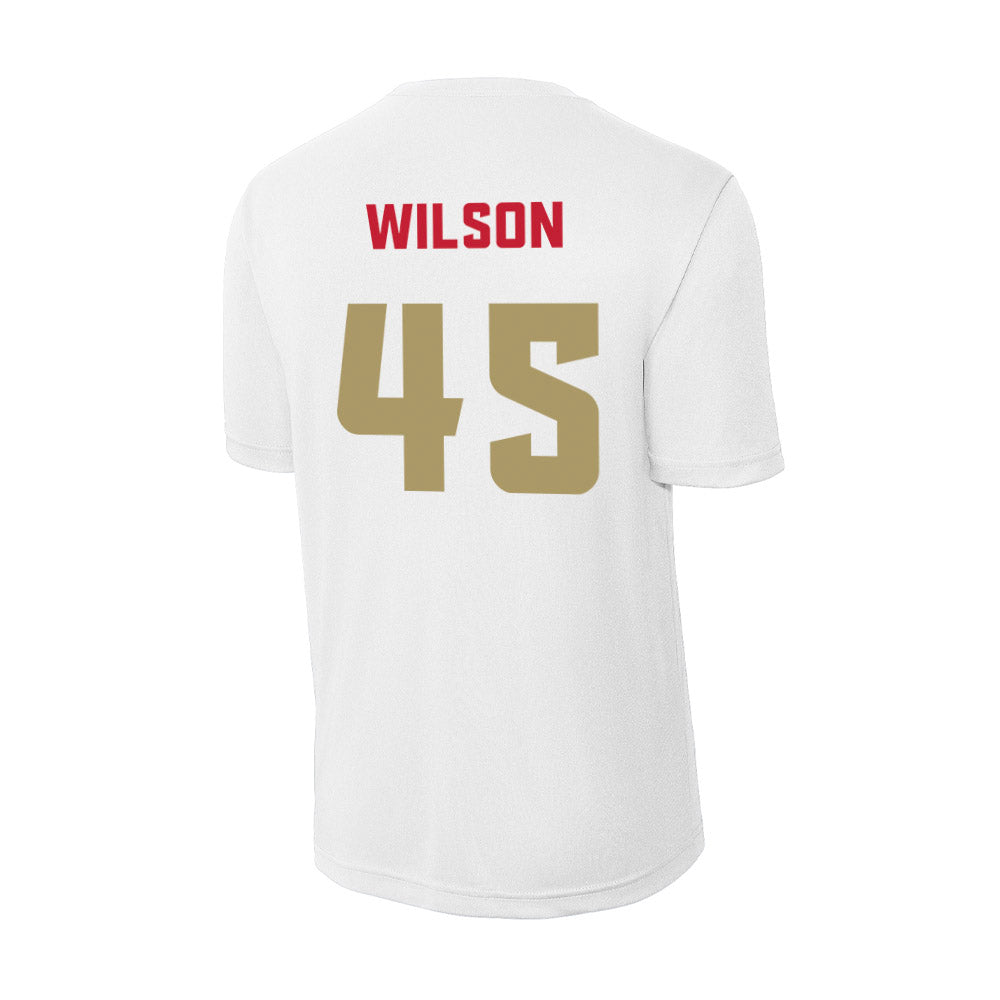 DU - NCAA Women's Lacrosse : Raegan Wilson - Activewear T-Shirt-1