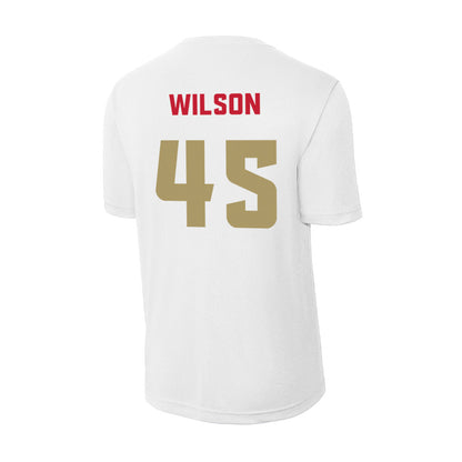 DU - NCAA Women's Lacrosse : Raegan Wilson - Activewear T-Shirt-1