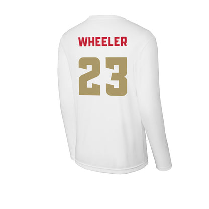 DU - NCAA Men's Soccer : Blake Wheeler - Activewear Long Sleeve T-Shirt-1