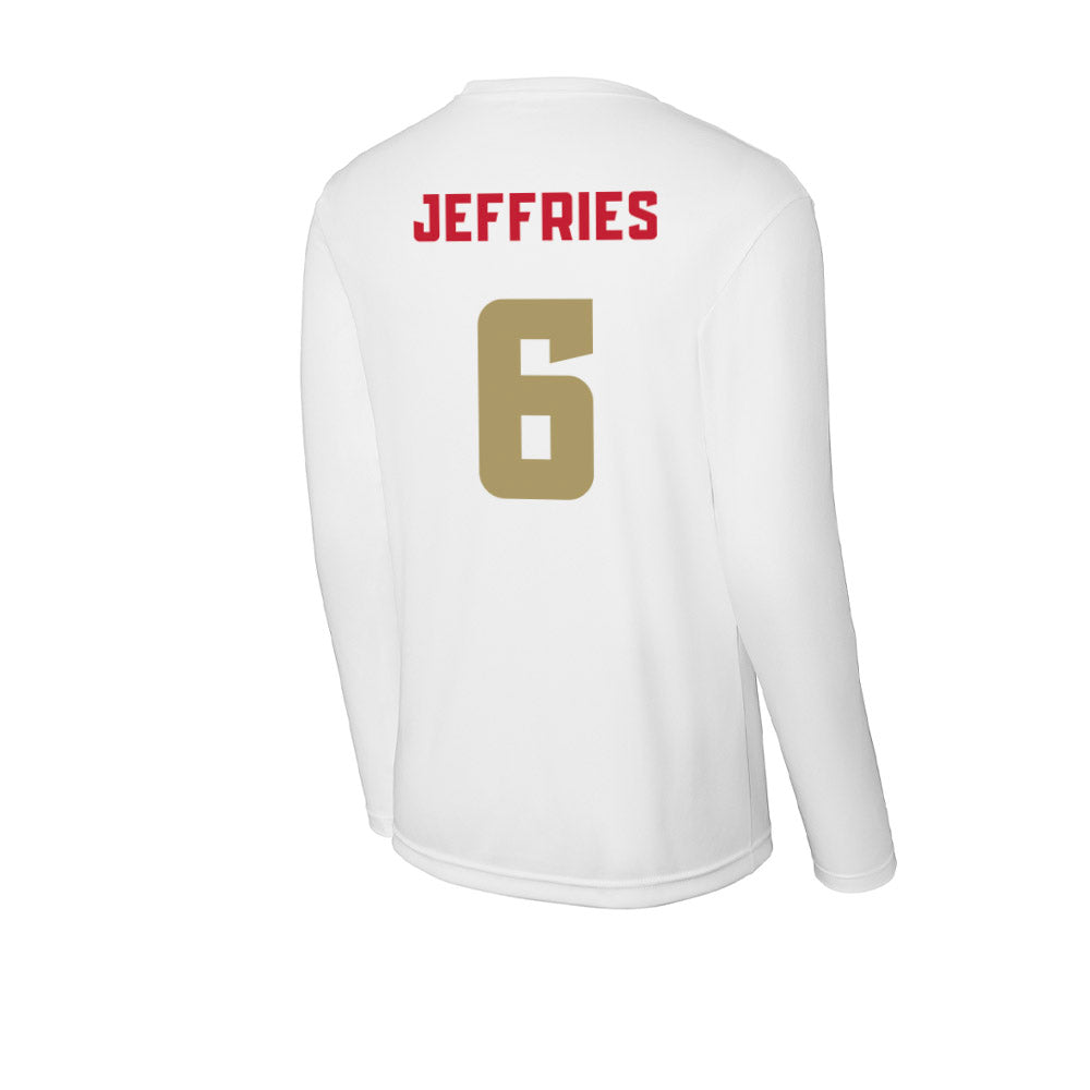 DU - NCAA Women's Soccer : Riley Jeffries - Activewear Long Sleeve T-Shirt-1