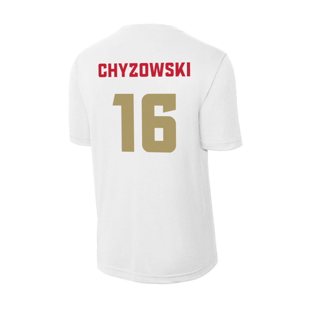DU - NCAA Men's Ice Hockey : Kyle Chyzowski - Activewear T-Shirt-1