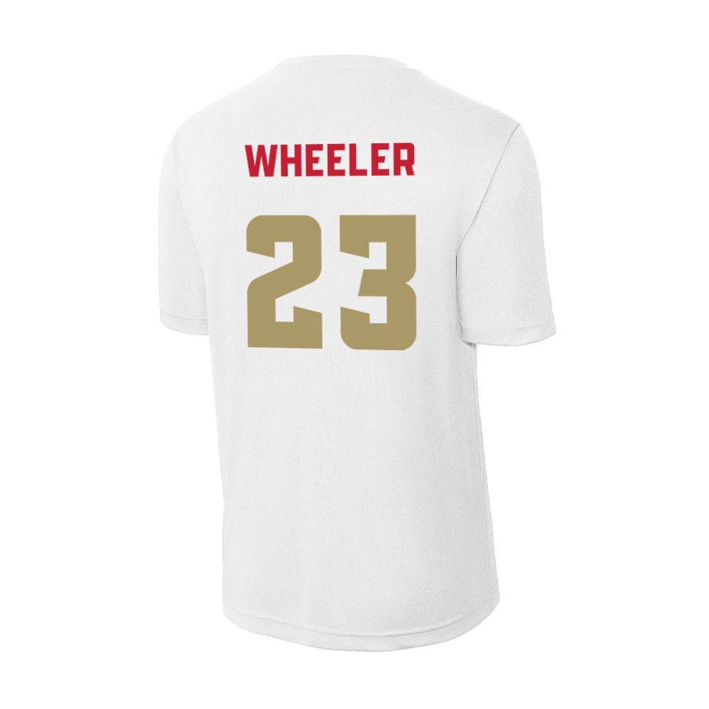 DU - NCAA Men's Soccer : Blake Wheeler - Activewear T-Shirt-1