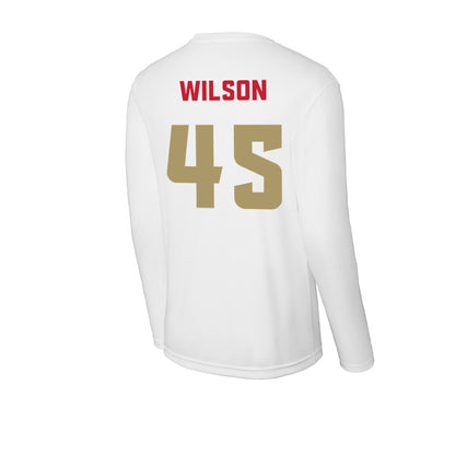 DU - NCAA Women's Lacrosse : Raegan Wilson - Activewear Long Sleeve T-Shirt-1