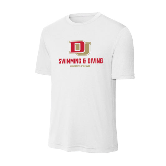 DU - NCAA Women's Swimming & Diving : Olivia Gordon - Activewear T-Shirt-0
