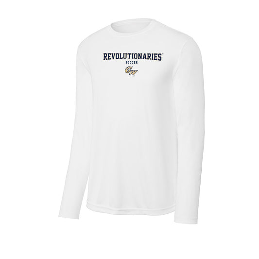 GWU - NCAA Women's Soccer : Kate McGrath - Activewear Long Sleeve T-Shirt-0