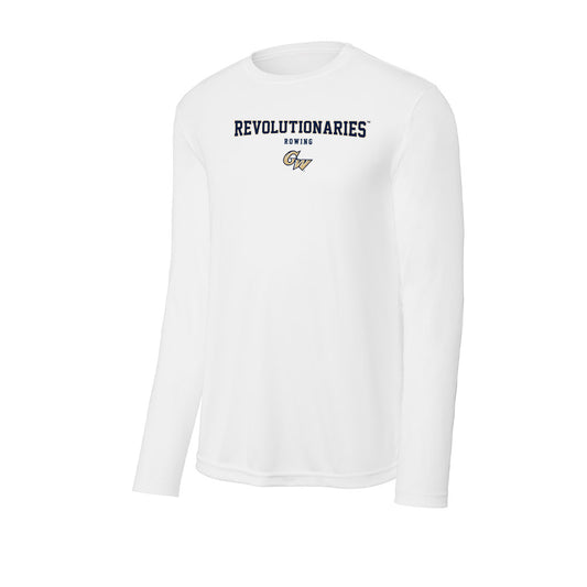 GWU - NCAA Women's Rowing : Lilly Stewart - Activewear Long Sleeve T-Shirt-0