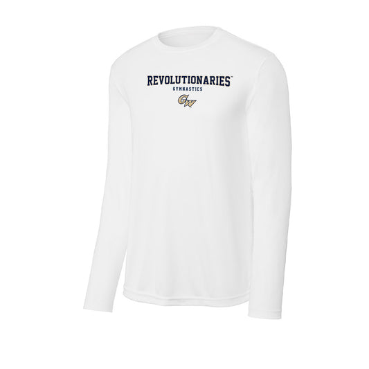 GWU - NCAA Women's Gymnastics : Alexa Chuy - Activewear Long Sleeve T-Shirt-0