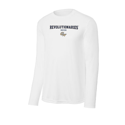 GWU - NCAA Women's Soccer : Rose Vigran - Activewear Long Sleeve T-Shirt-0
