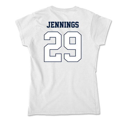 Monmouth - NCAA Football : Elijah Jennings - Soft Style Women’s T-Shirt-1