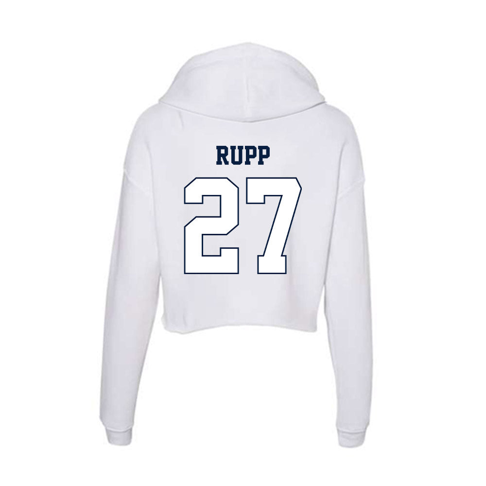 Monmouth - NCAA Men's Lacrosse : Aidan Rupp - Women's Crop Fleece Hoodie-1