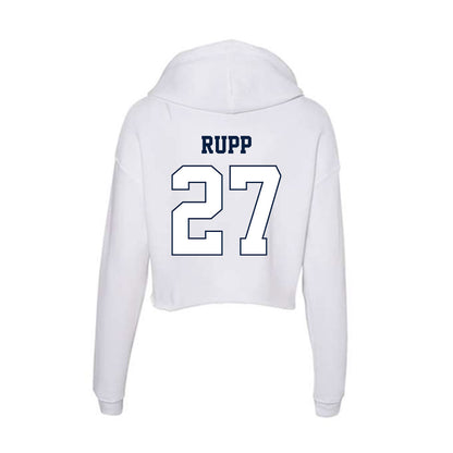 Monmouth - NCAA Men's Lacrosse : Aidan Rupp - Women's Crop Fleece Hoodie-1