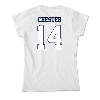 Monmouth - NCAA Men's Lacrosse : Riley Chester - Soft Style Women’s T-Shirt-1