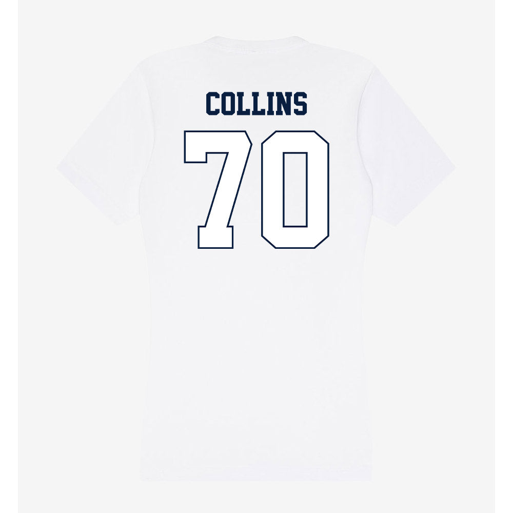 Monmouth - NCAA Football : Reed Collins - Women's V-Neck T-Shirt-1