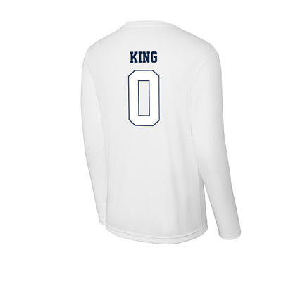 Monmouth - NCAA Football : Luke King - Activewear Long Sleeve T-Shirt-1
