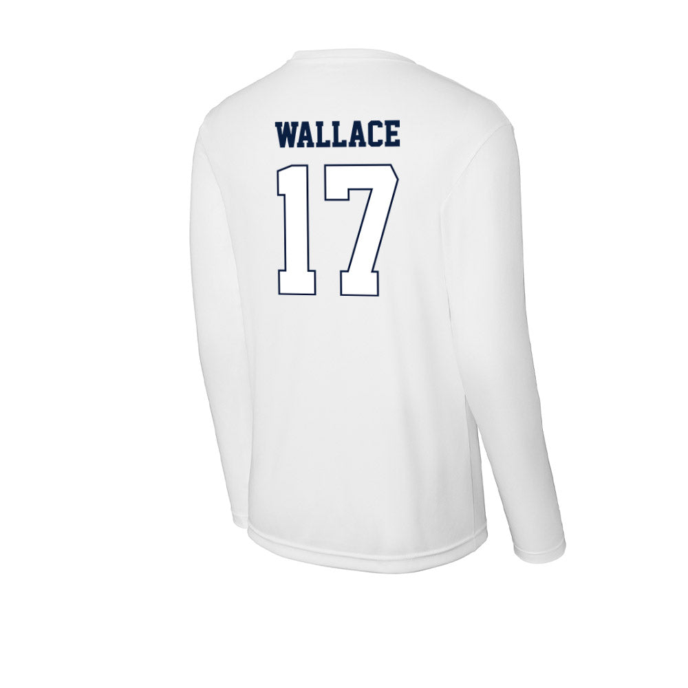 Monmouth - NCAA Men's Lacrosse : Ryan Wallace - Activewear Long Sleeve T-Shirt-1