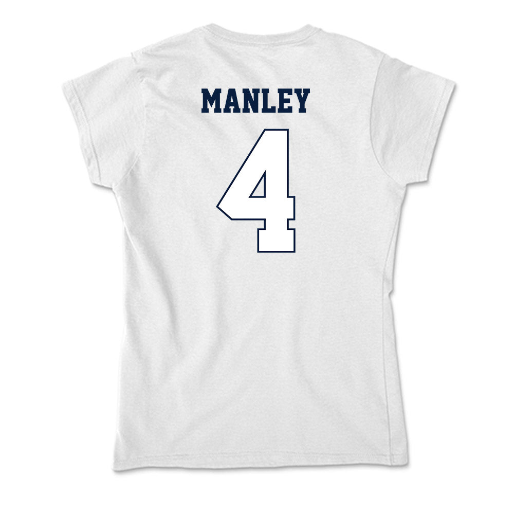 Monmouth - NCAA Women's Soccer : Emma Manley - Soft Style Women’s T-Shirt-1