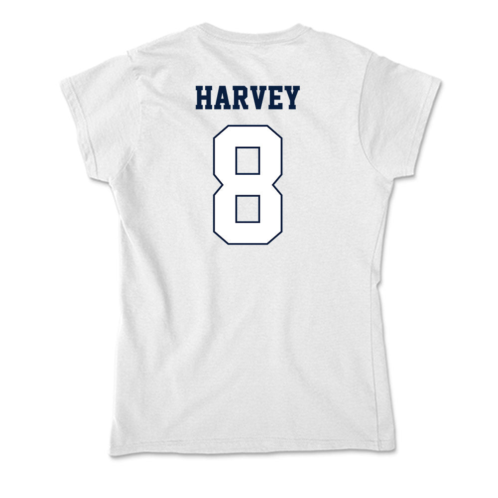 Monmouth - NCAA Men's Basketball : OMarion Harvey - Soft Style Women’s T-Shirt-1