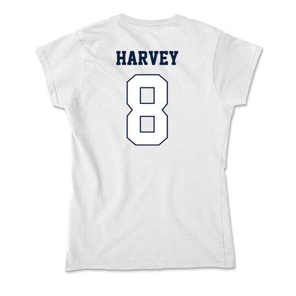 Monmouth - NCAA Men's Basketball : OMarion Harvey - Soft Style Women’s T-Shirt-1