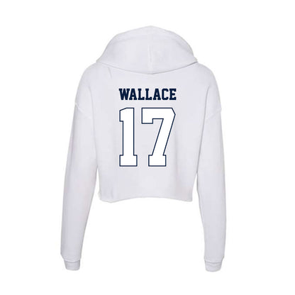 Monmouth - NCAA Men's Lacrosse : Ryan Wallace - Women's Crop Fleece Hoodie-1