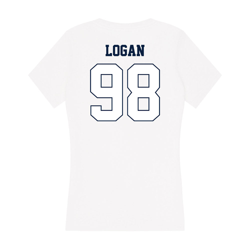 Monmouth - NCAA Football : Barnes Logan - Women's V-Neck T-Shirt-1