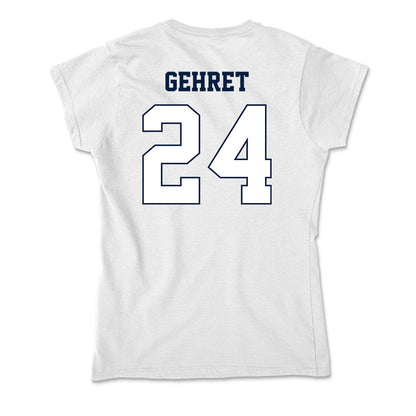 Monmouth - NCAA Women's Soccer : Loren Gehret - Soft Style Women’s T-Shirt-1
