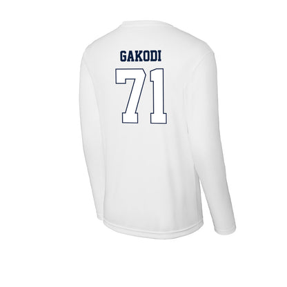 Monmouth - NCAA Football : Moses Gakodi - Activewear Long Sleeve T-Shirt-1