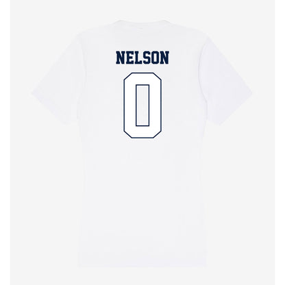 Monmouth - NCAA Football : Gavin Nelson - Women's V-Neck T-Shirt-1
