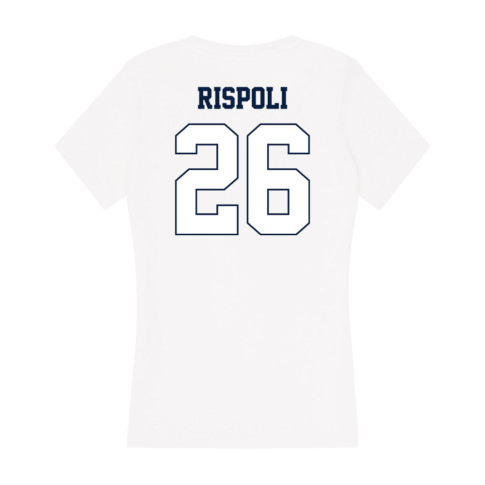 Monmouth - NCAA Men's Lacrosse : Brandon Rispoli - Women's V-Neck T-Shirt-1