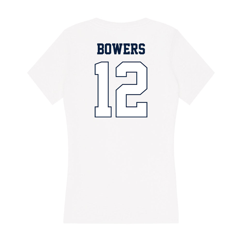 Monmouth - NCAA Women's Field Hockey : Keely Bowers - Women's V-Neck T-Shirt-1