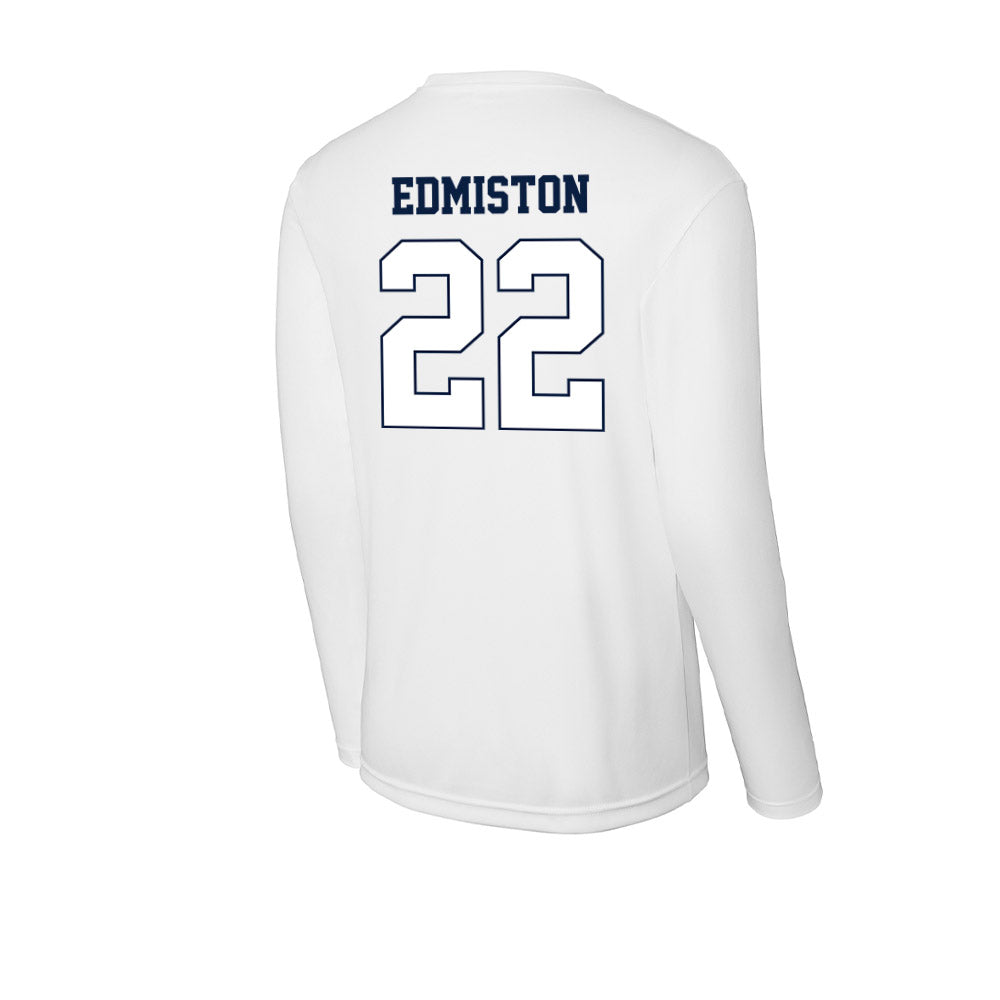 Monmouth - NCAA Men's Lacrosse : Miles Edmiston - Activewear Long Sleeve T-Shirt-1