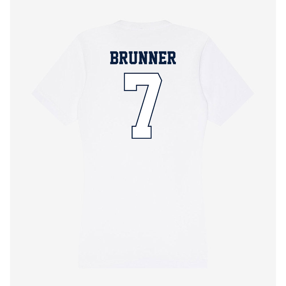 Monmouth - NCAA Baseball : Chase Brunner - Women's V-Neck T-Shirt-1