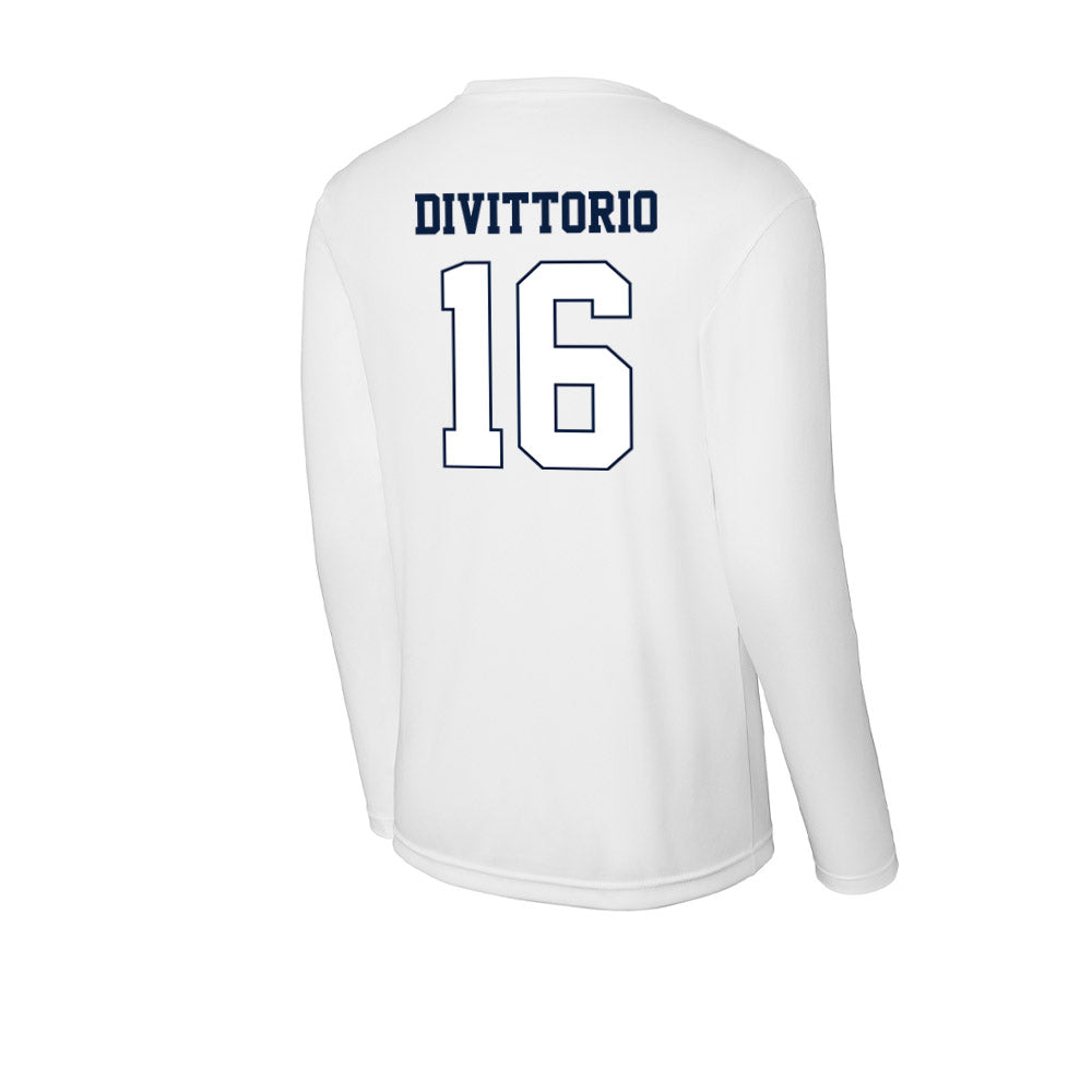 Monmouth - NCAA Football : Michael DiVittorio - Activewear Long Sleeve T-Shirt-1