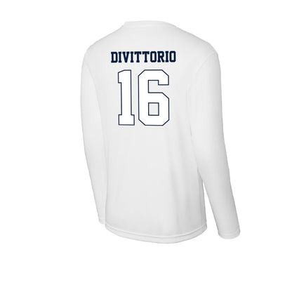Monmouth - NCAA Football : Michael DiVittorio - Activewear Long Sleeve T-Shirt-1