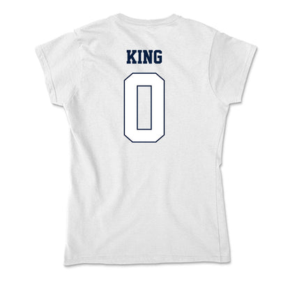 Monmouth - NCAA Football : Luke King - Soft Style Women’s T-Shirt-1